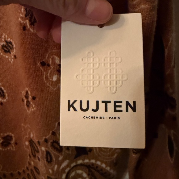 Kujten Cashmere Mela Bandana Bico Sweater T2 - Picture 3 of 6